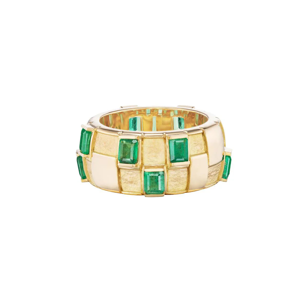 Basketweave Ring. Nighthorse. Sorrel Sky Gallery artist. Online Art Gallery.