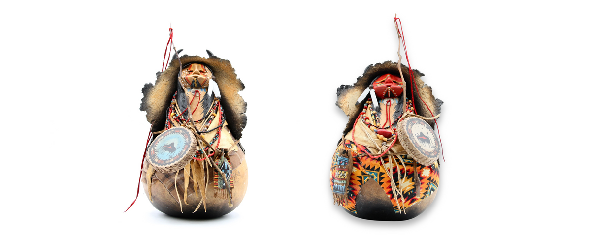 Spanish Market. Robert Rivera. Gourd Art Santa Fe Art Gallery. Sorrel Sky Gallery