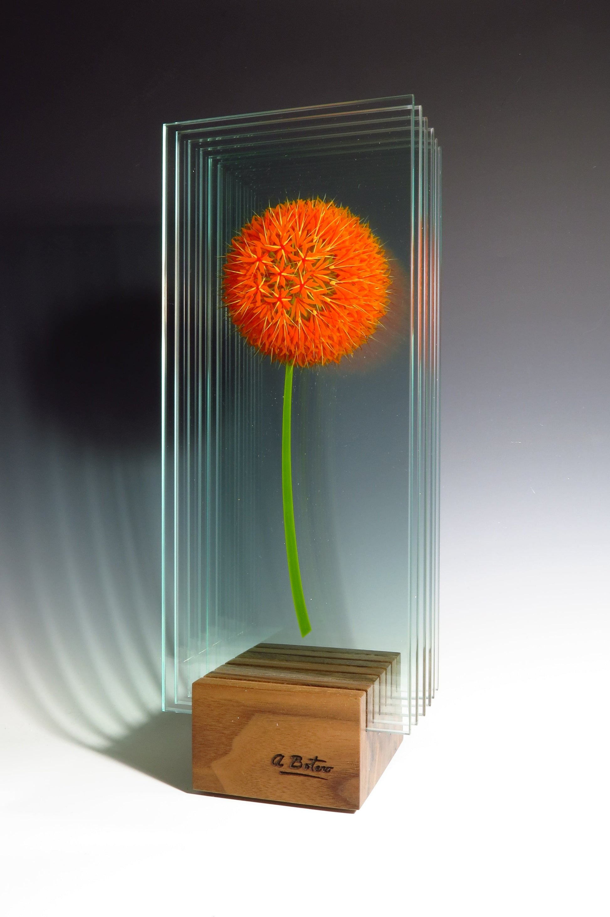 Summer Walk-sculpture-Ana Maria Botero-Sorrel Sky Gallery