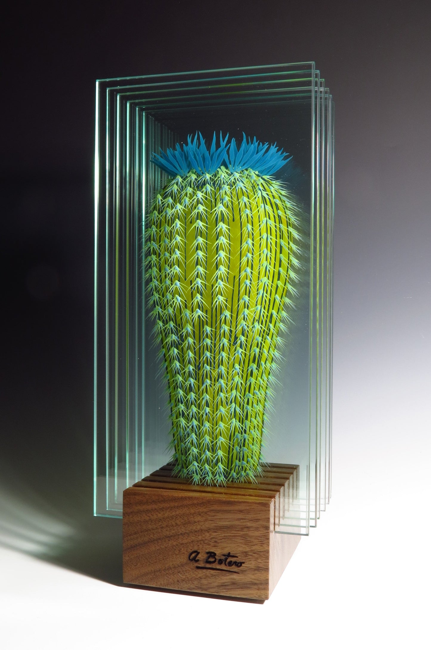 Vibrant Blossoms-sculpture-Ana Maria Botero-Sorrel Sky Gallery