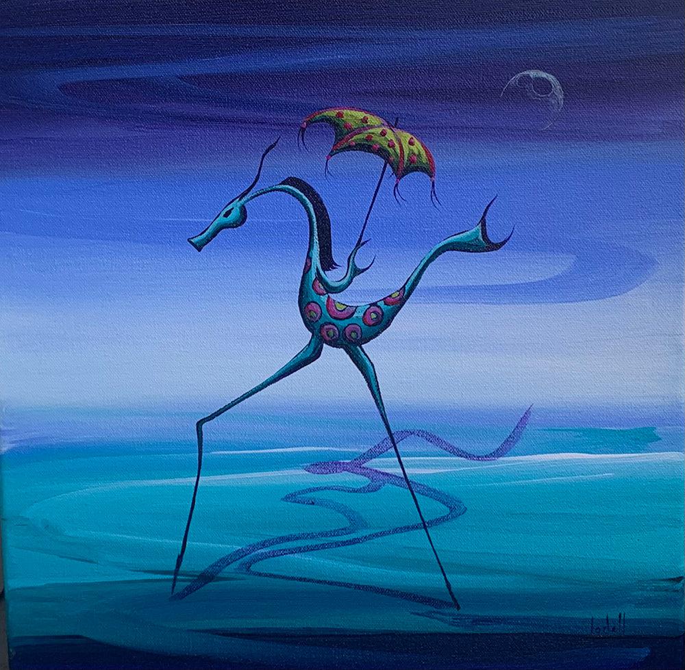 Out of the Surf-Painting-Arlene LaDell Hayes-Sorrel Sky Gallery
