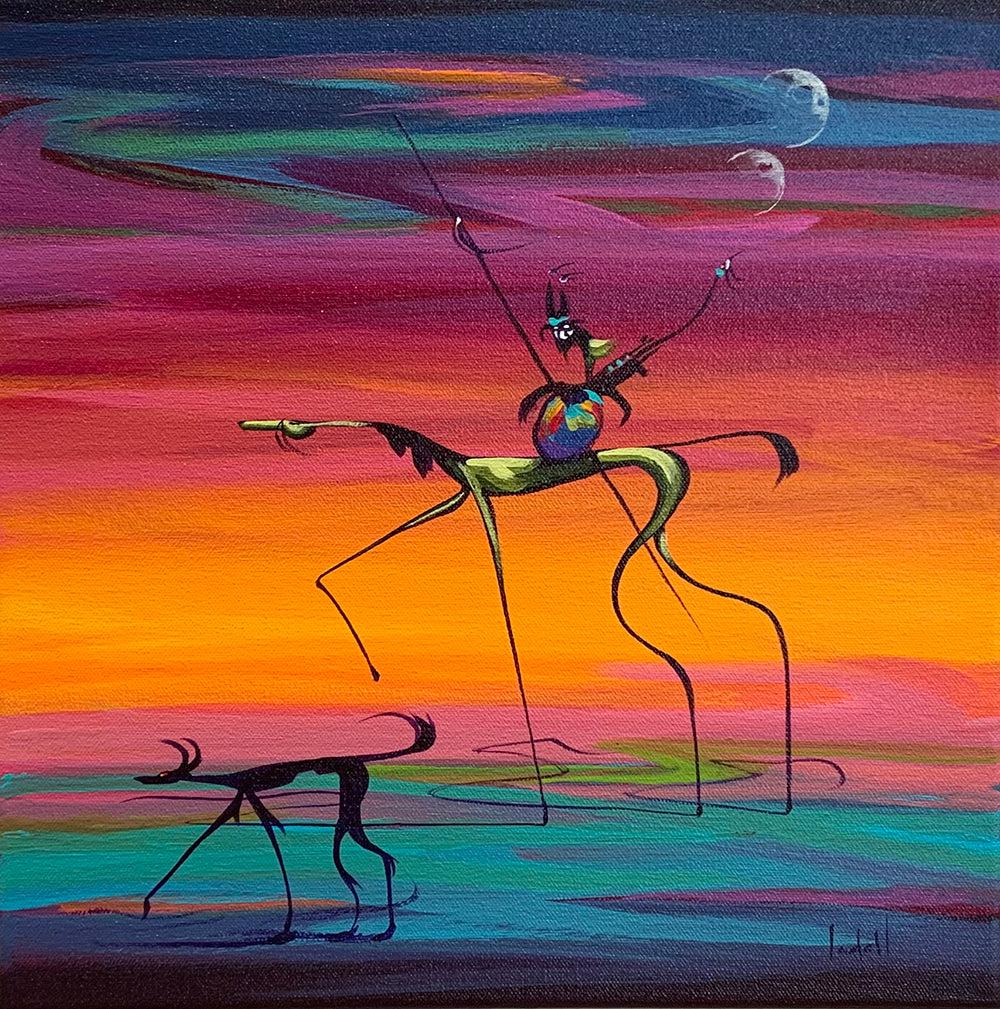 The Travelers-Painting-Arlene LaDell Hayes-Sorrel Sky Gallery