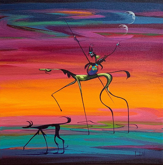 The Travelers-Painting-Arlene LaDell Hayes-Sorrel Sky Gallery