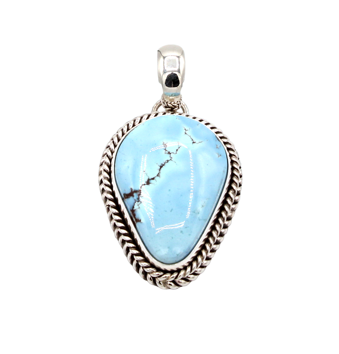 Golden Hills Turquoise Pendant-Jewelry-Artie Yellowhorse-Sorrel Sky Gallery
