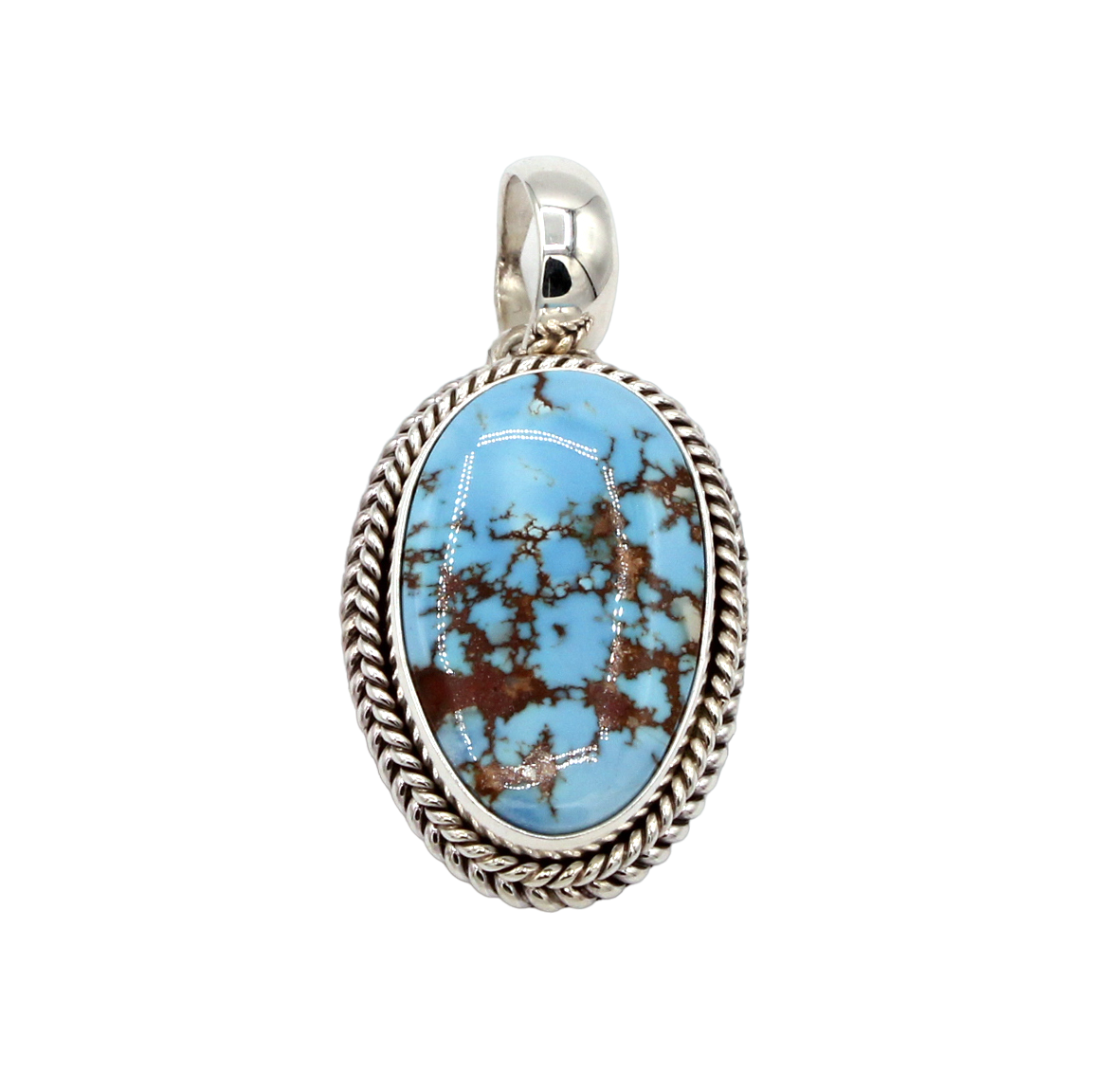 Golden Hills Turquoise Pendant-Jewelry-Artie Yellowhorse-Sorrel Sky Gallery