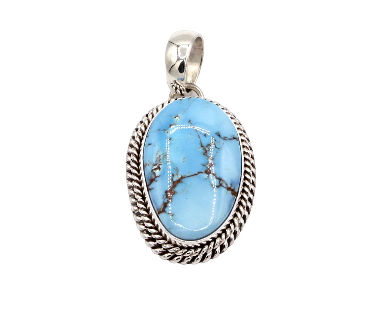 Golden Hills Turquoise Pendant-Jewelry-Artie Yellowhorse-Sorrel Sky Gallery