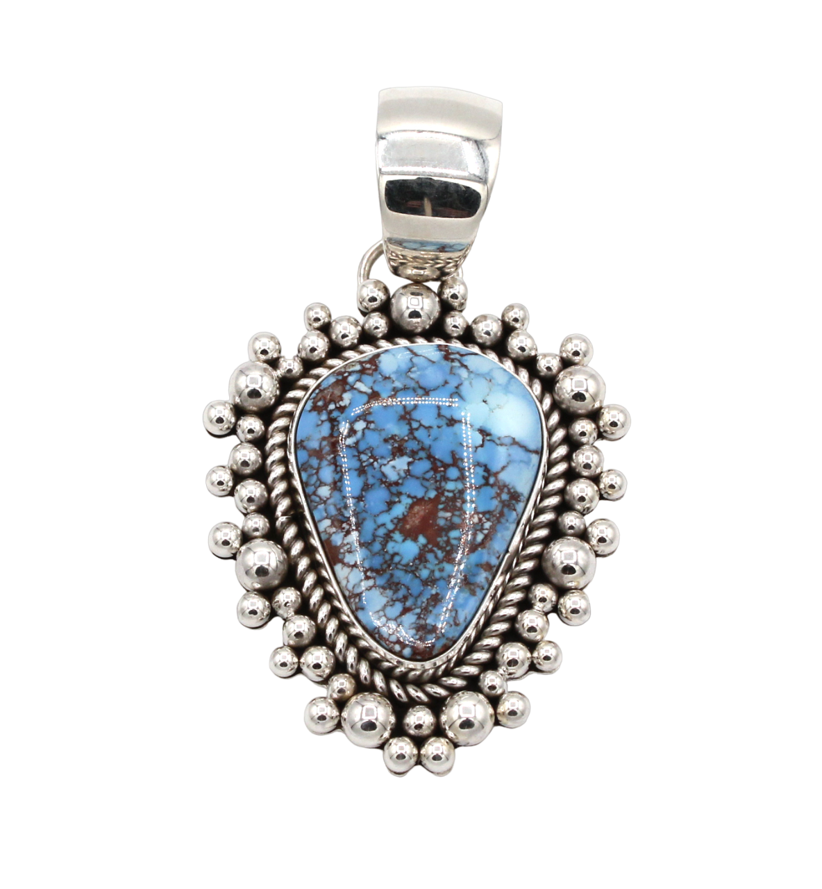Golden Hills Turquoise Pendant-Jewelry-Artie Yellowhorse-Sorrel Sky Gallery