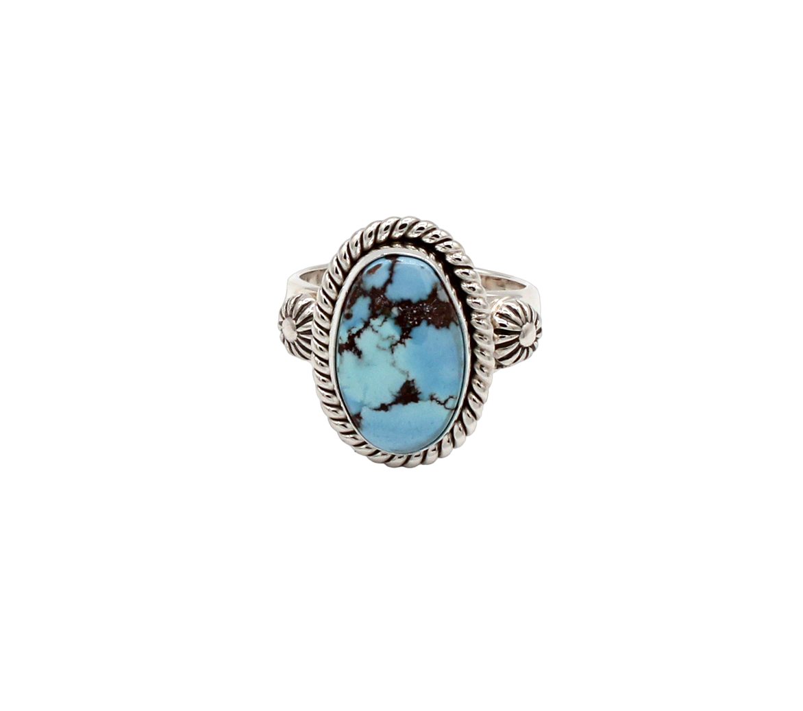 Golden Hills Turquoise Ring-Jewelry-Artie Yellowhorse-Sorrel Sky Gallery