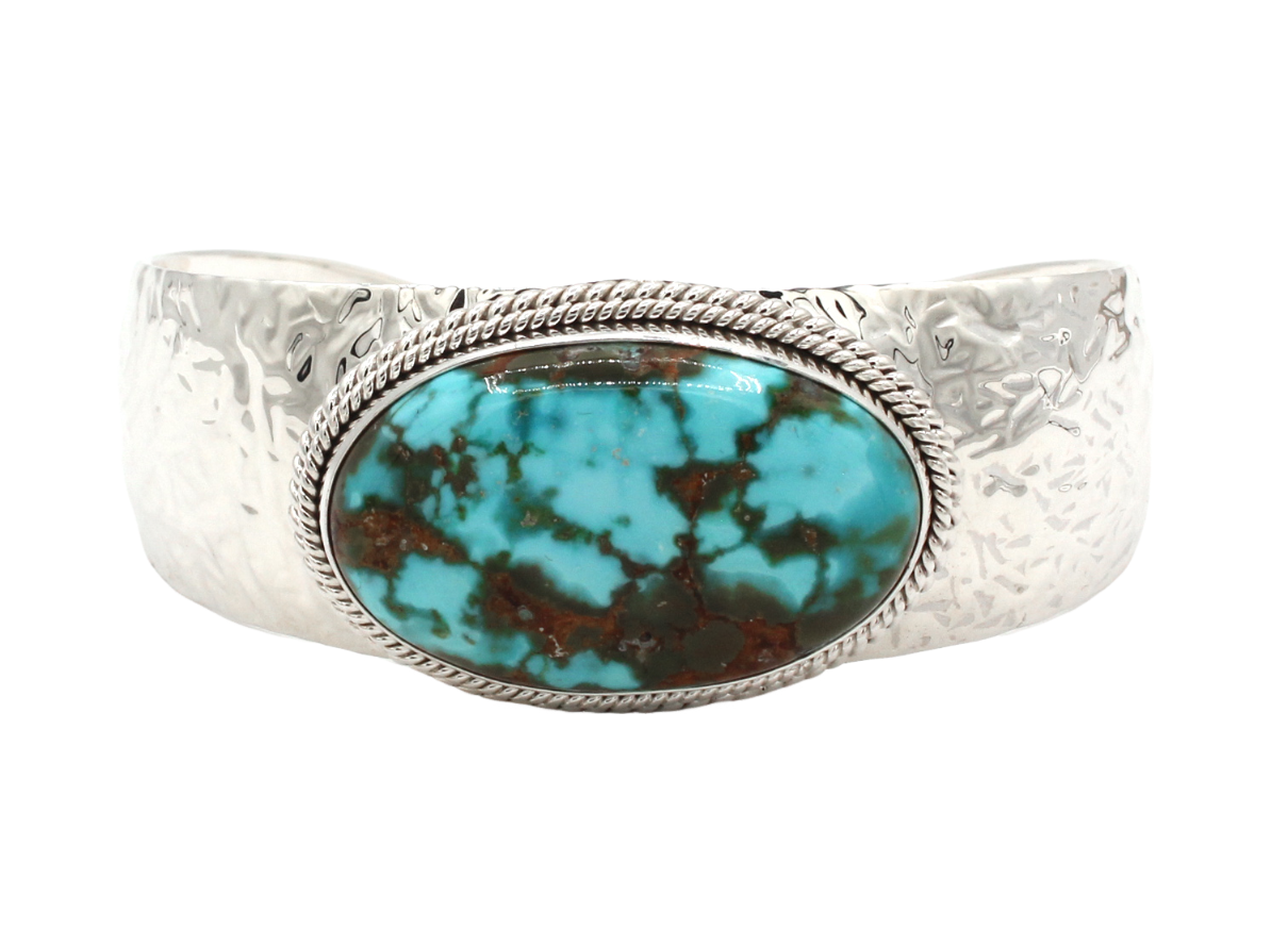 Kingman Cuff Bracelet-Jewelry-Artie Yellowhorse-Sorrel Sky Gallery