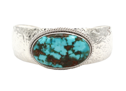 Kingman Cuff Bracelet-Jewelry-Artie Yellowhorse-Sorrel Sky Gallery