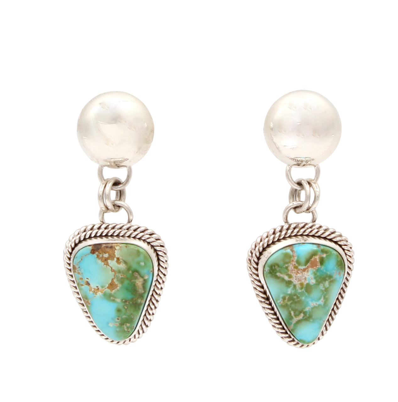 Sonoran Gold Drop Earrings-Jewelry-Artie Yellowhorse-Sorrel Sky Gallery