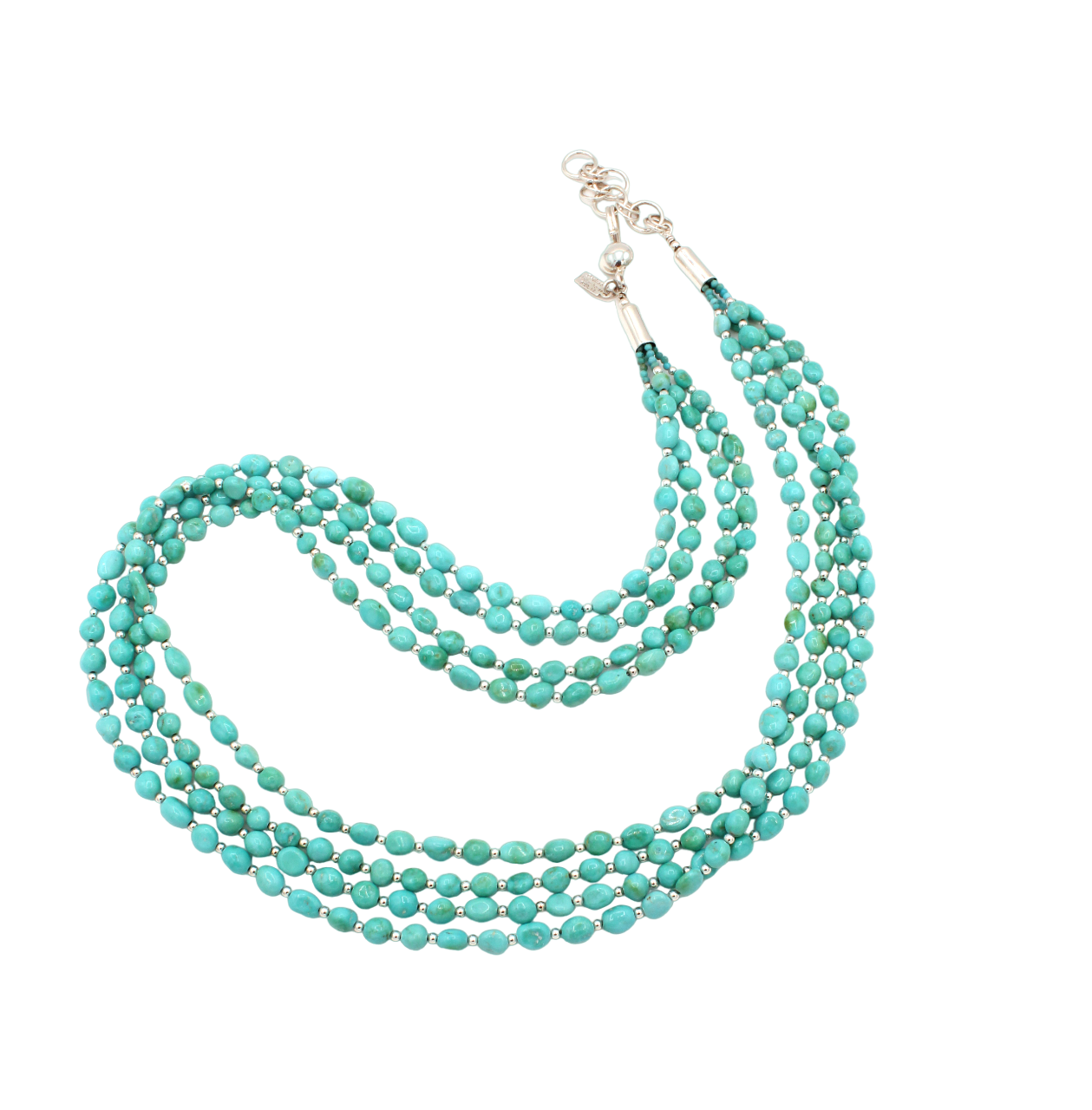 Sonoran Gold Four Strand Necklace-Jewelry-Artie Yellowhorse-Sorrel Sky Gallery
