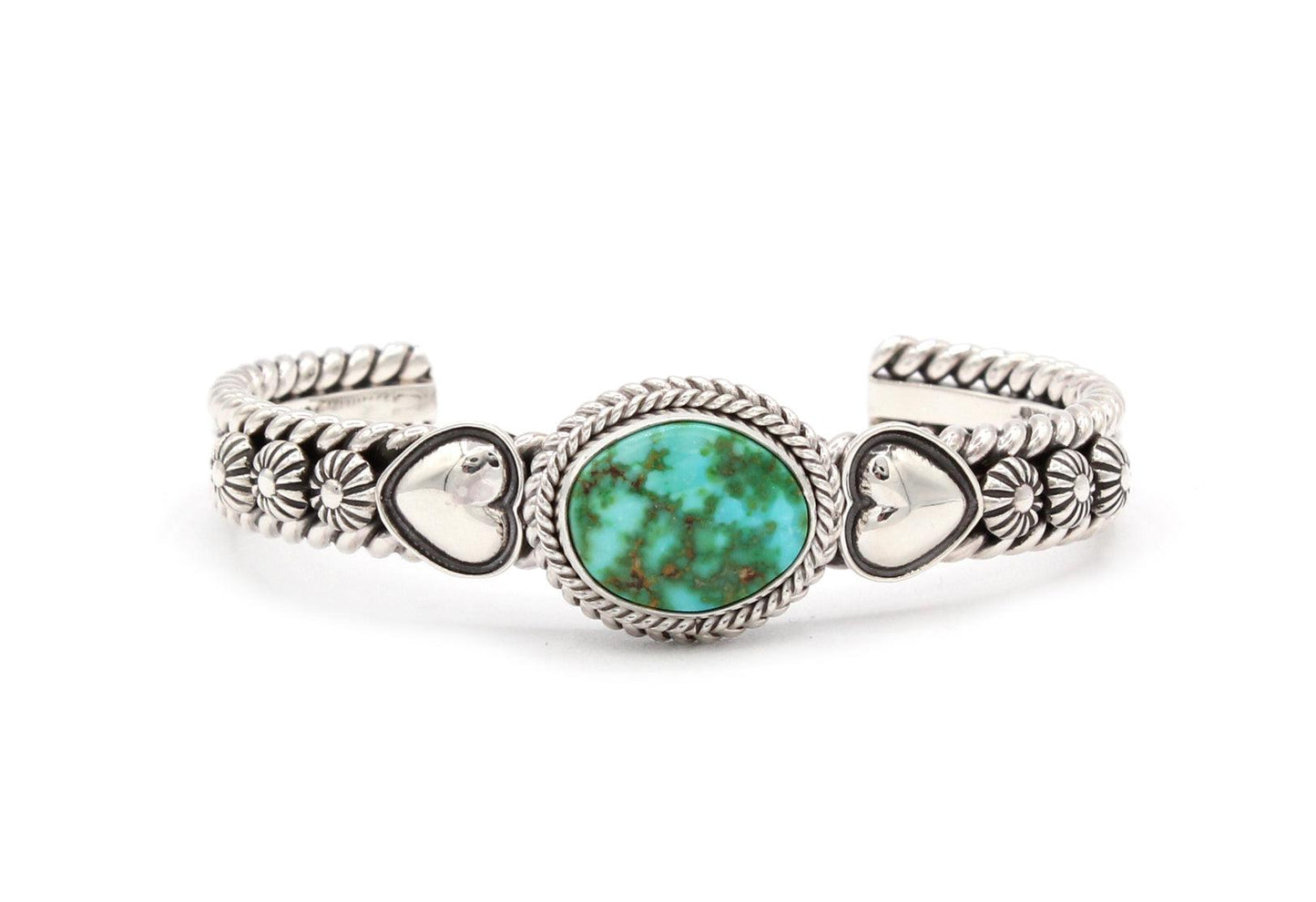 Sonoran Gold Turquoise Cuff Bracelet-Jewelry-Artie Yellowhorse-Sorrel Sky Gallery