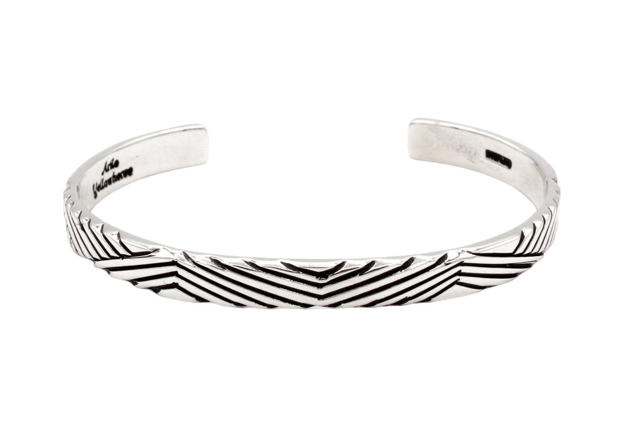Stamped Cuff Bracelet-Jewelry-Artie Yellowhorse-Sorrel Sky Gallery