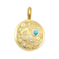 18K Gold Diamond Creation Pendant-Jewelry-Ben Nighthorse-Sorrel Sky Gallery