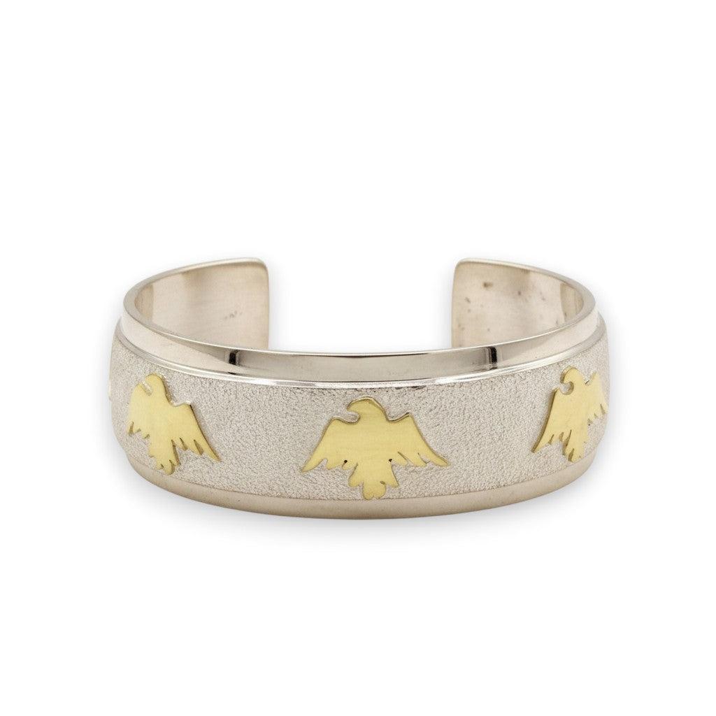 Golden Eagle Cuff Bracelet