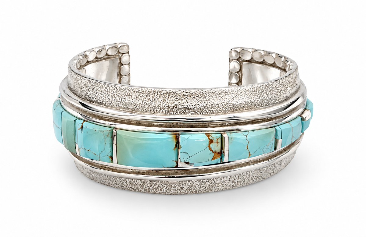Wedge Cuff Bracelet-Jewelry-Ben Nighthorse-Sorrel Sky Gallery
