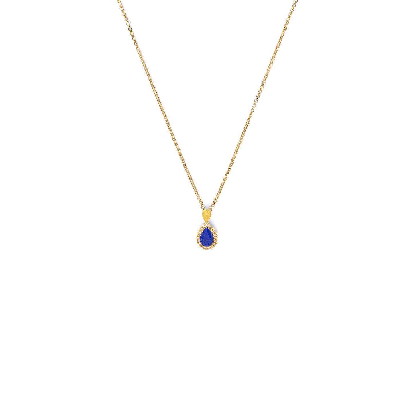 Antoinette necklace Lapis-Jewelry-Bernd Wolf-Sorrel Sky Gallery