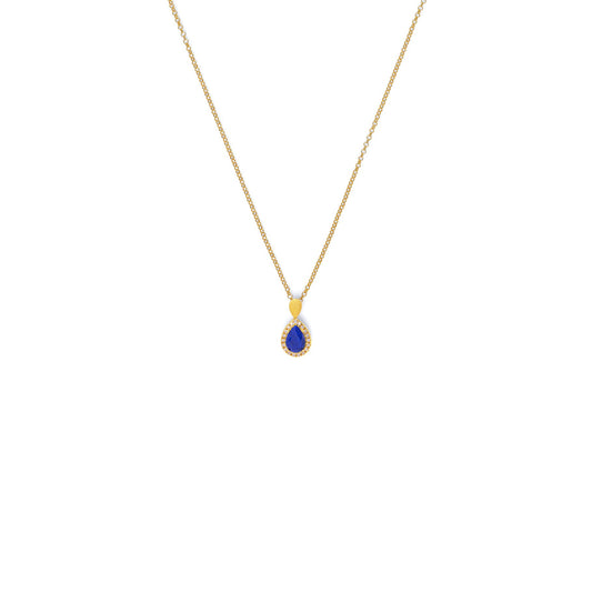 Antoinette necklace Lapis-Jewelry-Bernd Wolf-Sorrel Sky Gallery