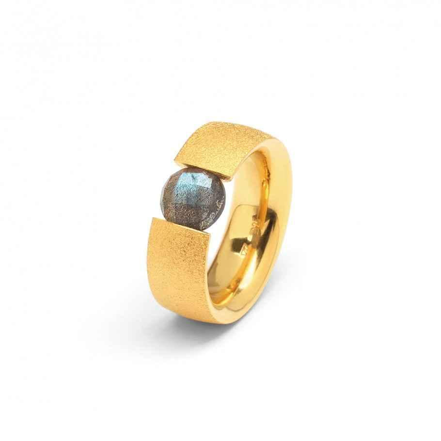 Bahia Laboradite Ring-Jewelry-Bernd Wolf-Sorrel Sky Gallery
