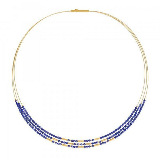 Clani Lapis Necklace-Jewelry-Bernd Wolf-Sorrel Sky Gallery