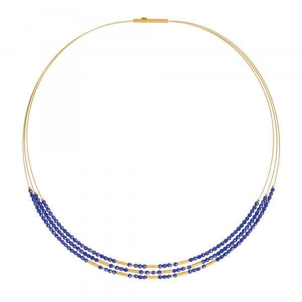 Clani Lapis Necklace-Jewelry-Bernd Wolf-Sorrel Sky Gallery