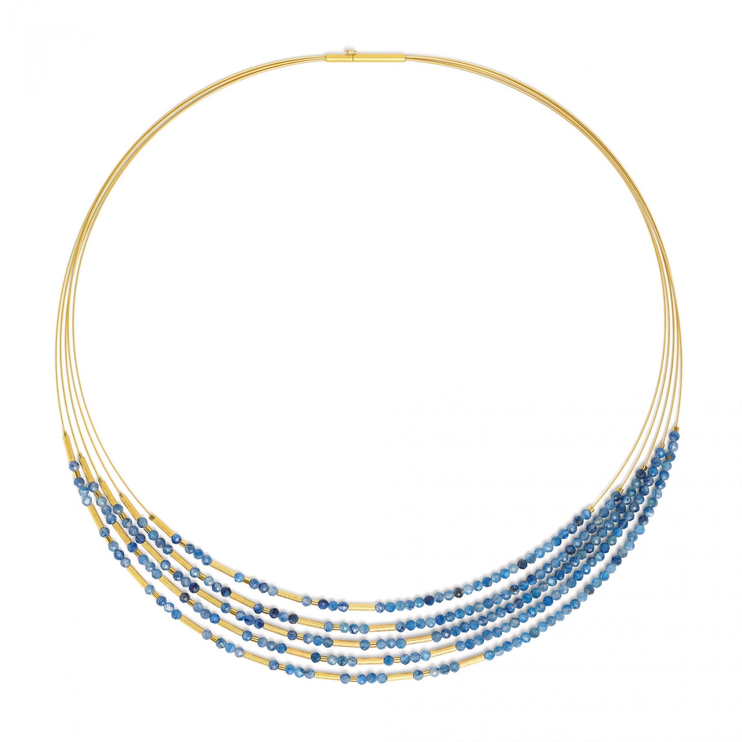 Cliamo necklace Kyanite-Jewelry-Bernd Wolf-Sorrel Sky Gallery