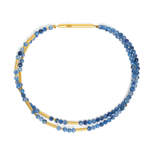 Clini bracelet Kyanite-Jewelry-Bernd Wolf-Sorrel Sky Gallery