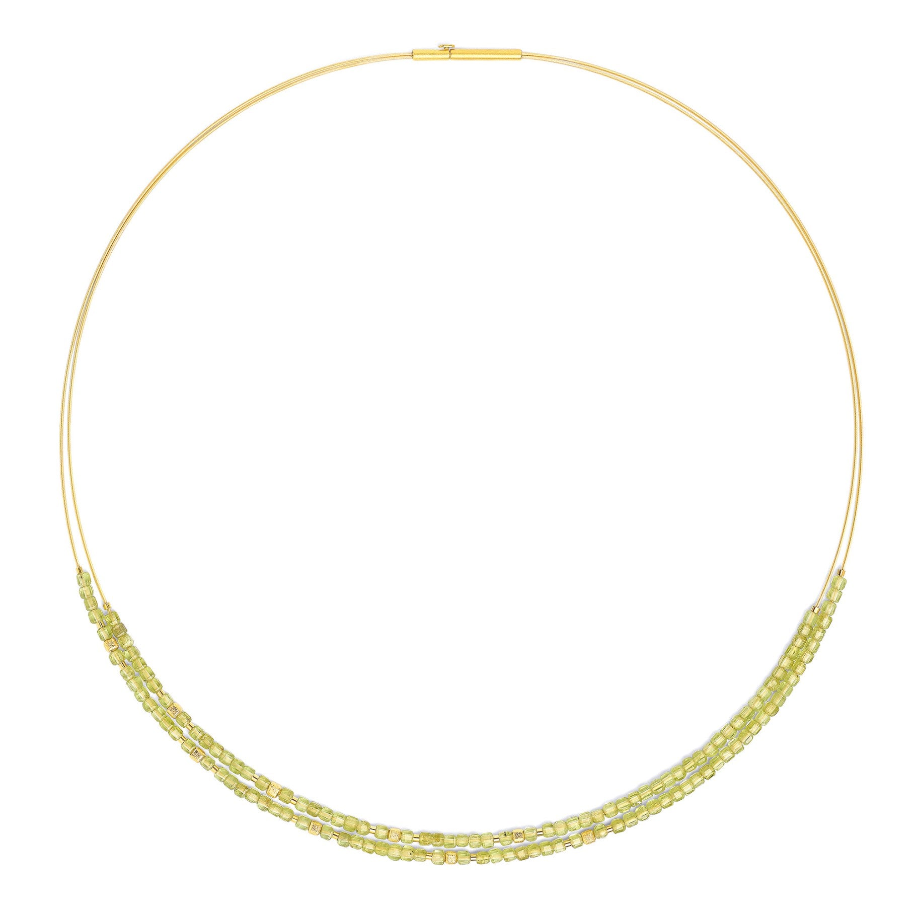 Cusca necklace Peridot-Jewelry-Bernd Wolf-Sorrel Sky Gallery