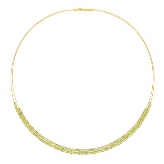 Cusca necklace Peridot-Jewelry-Bernd Wolf-Sorrel Sky Gallery