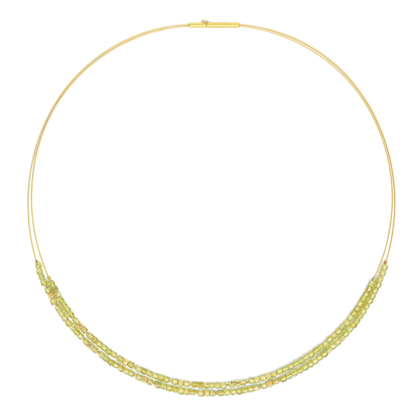 Cusca necklace Peridot-Jewelry-Bernd Wolf-Sorrel Sky Gallery