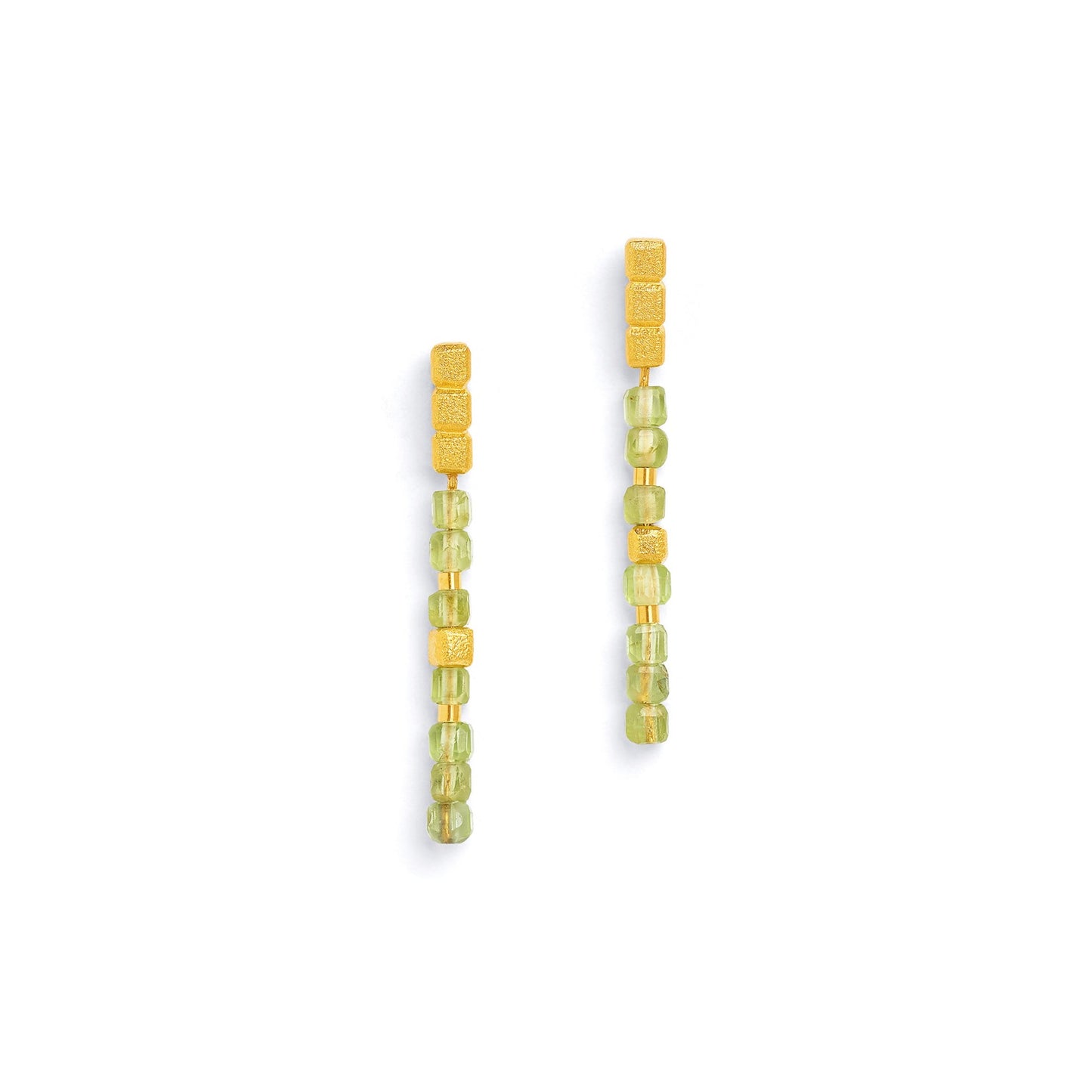 Cuseni Earrings Peridot-Jewelry-Bernd Wolf-Sorrel Sky Gallery