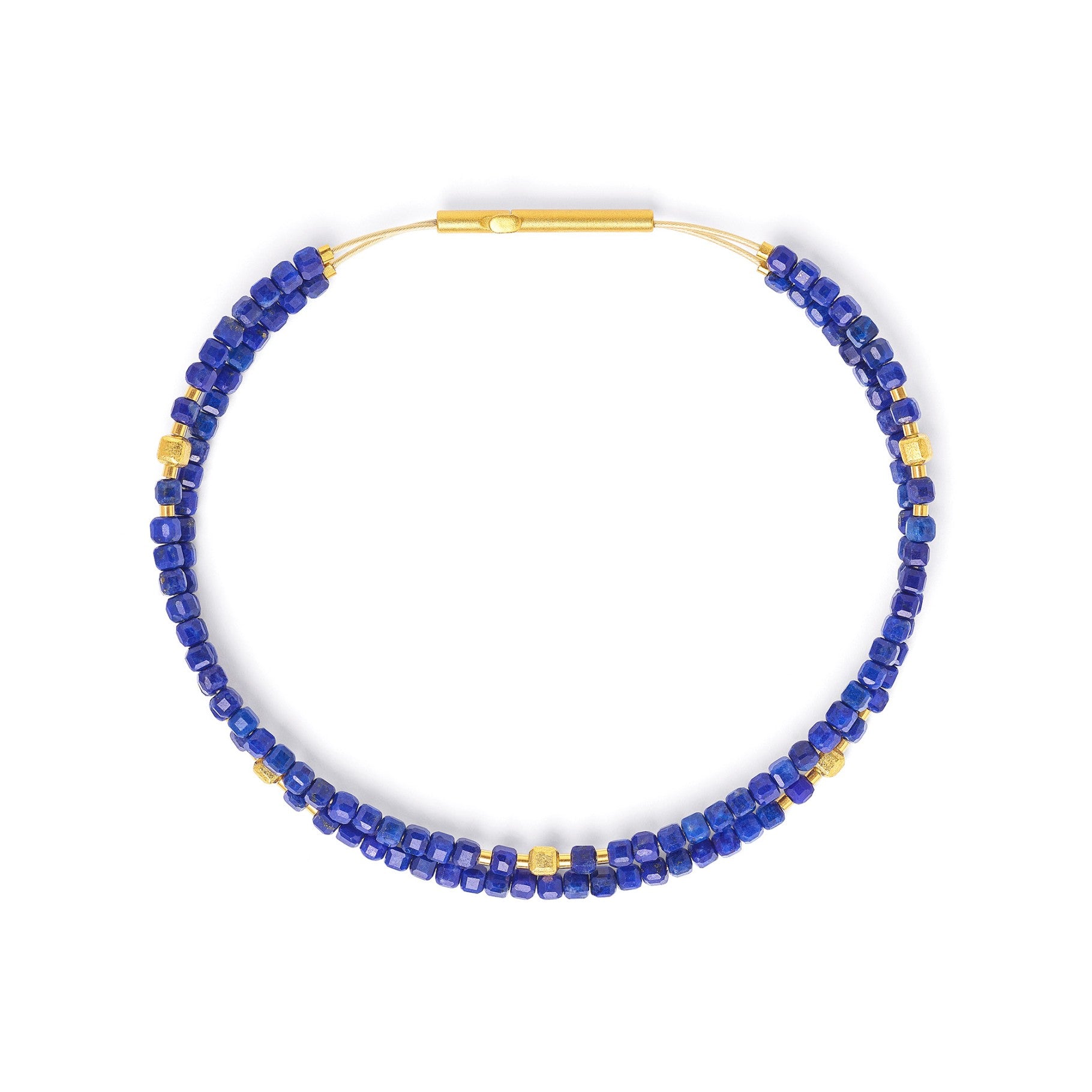 Cusenia bracelet Lapis-Jewelry-Bernd Wolf-Sorrel Sky Gallery