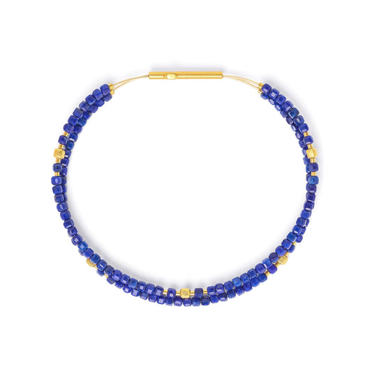 Cusenia bracelet Lapis-Jewelry-Bernd Wolf-Sorrel Sky Gallery