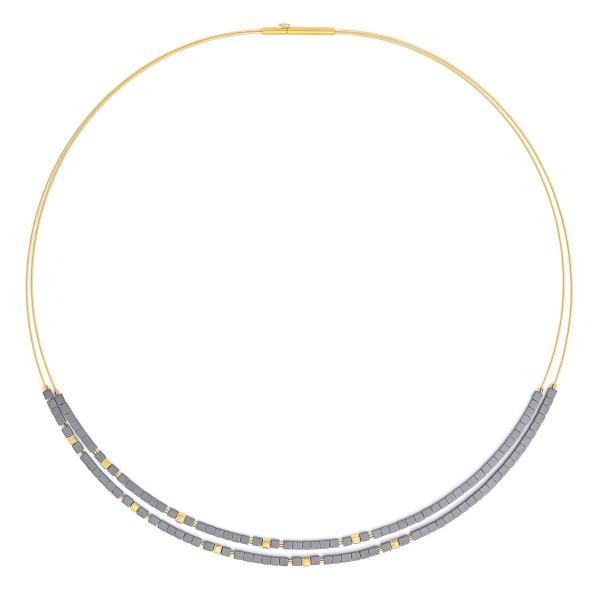 Cuseniana Hematite Necklace-Jewelry-Bernd Wolf-Sorrel Sky Gallery