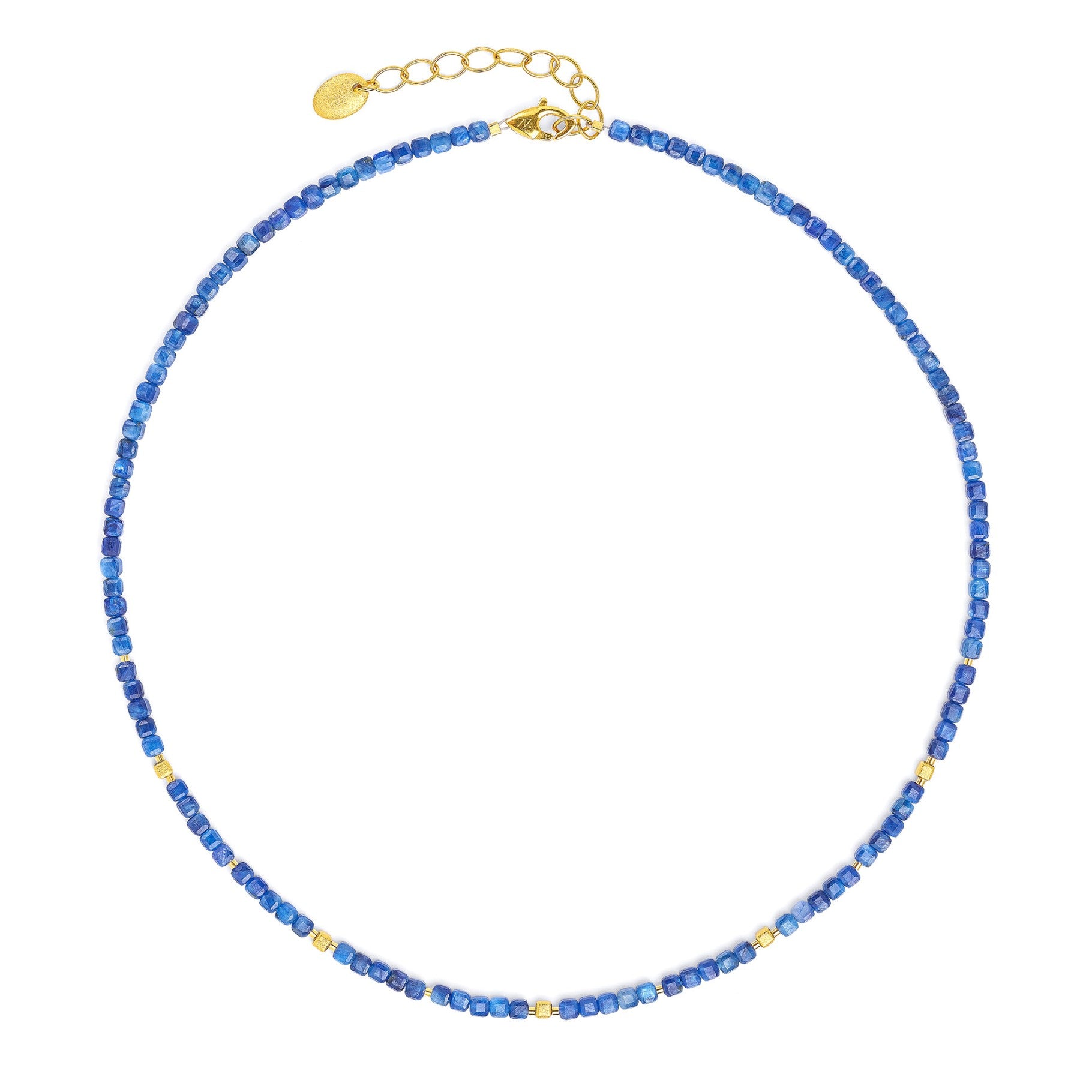 Cuseno necklace Kyanite-Jewelry-Bernd Wolf-Sorrel Sky Gallery