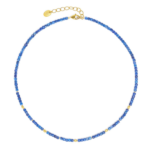 Cuseno necklace Kyanite-Jewelry-Bernd Wolf-Sorrel Sky Gallery