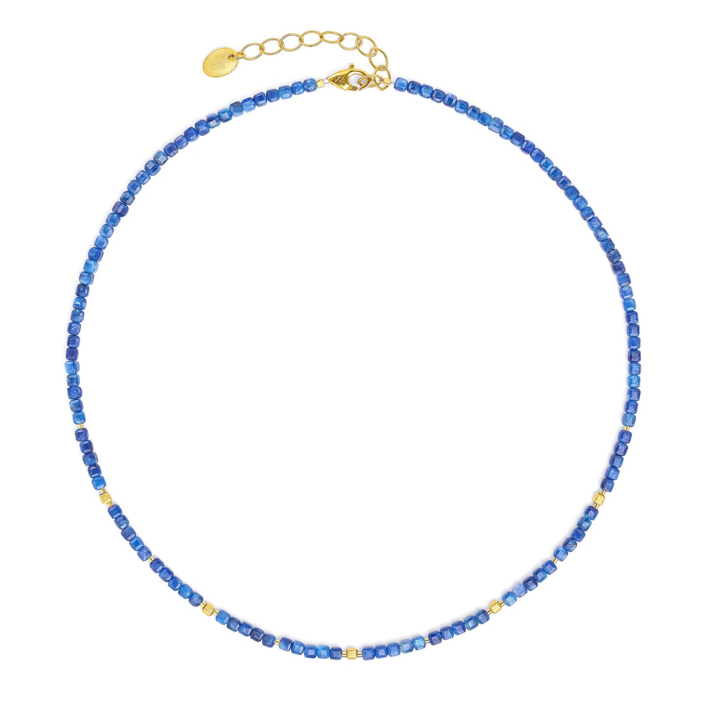 Cuseno necklace Kyanite-Jewelry-Bernd Wolf-Sorrel Sky Gallery