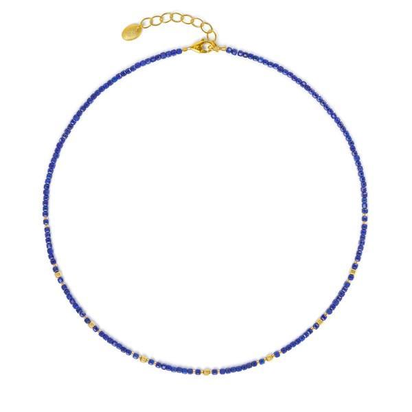 Cuseva Lapis Necklace-Jewelry-Bernd Wolf-Sorrel Sky Gallery