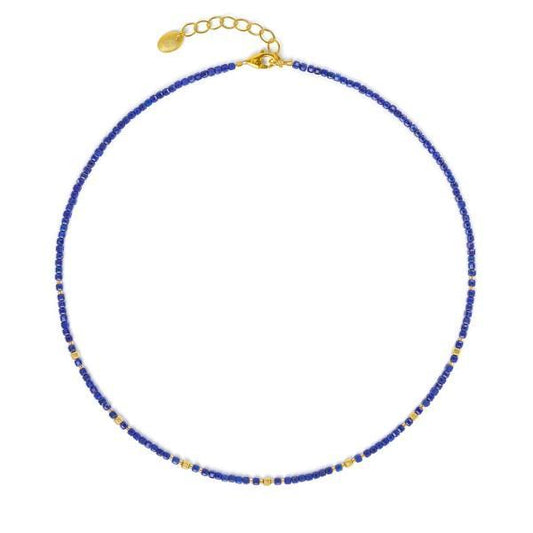 Cuseva Lapis Necklace-Jewelry-Bernd Wolf-Sorrel Sky Gallery