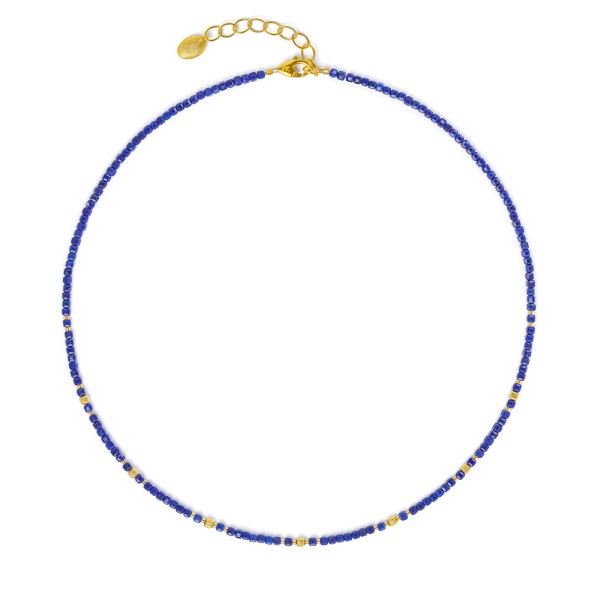 Cuseva Lapis Necklace-Jewelry-Bernd Wolf-Sorrel Sky Gallery