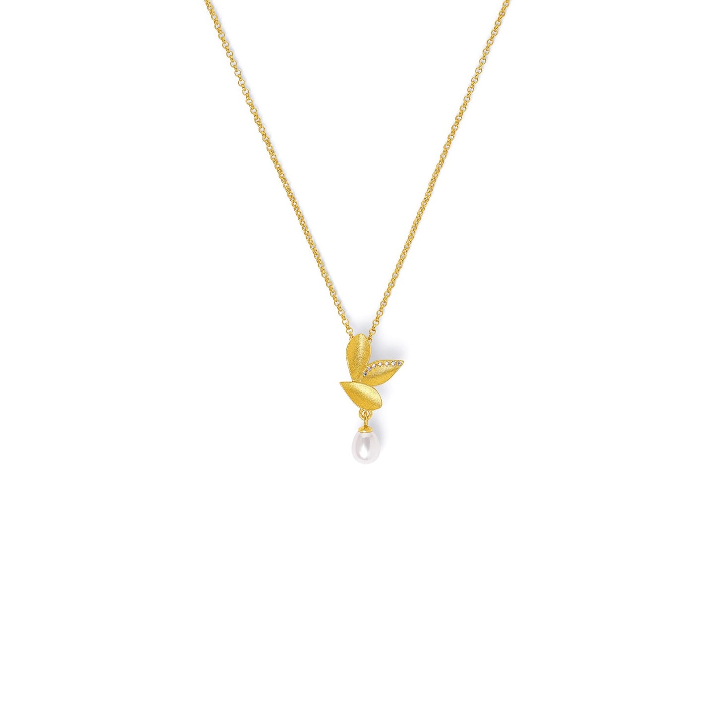 Drena necklace Freshwater Pearl-Jewelry-Bernd Wolf-Sorrel Sky Gallery