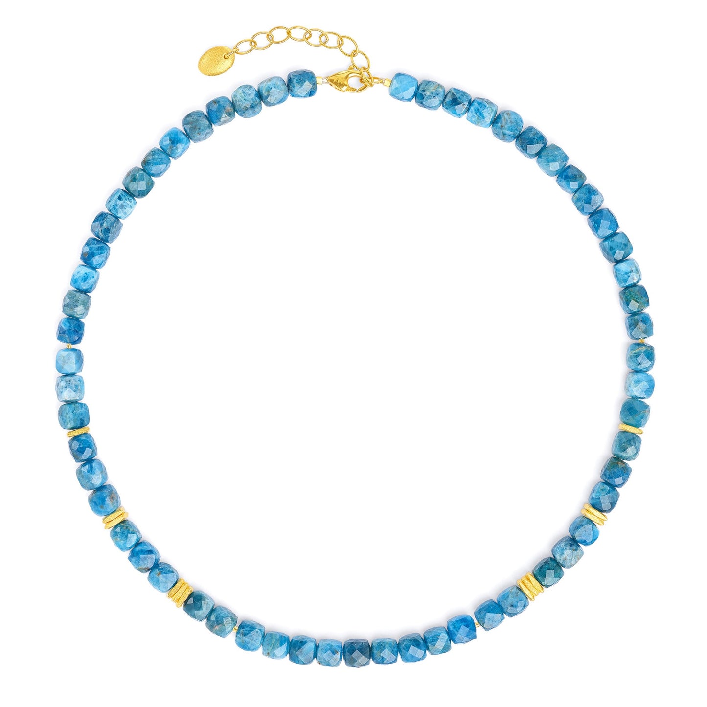Fabello necklace Apatite-Jewelry-Bernd Wolf-Sorrel Sky Gallery