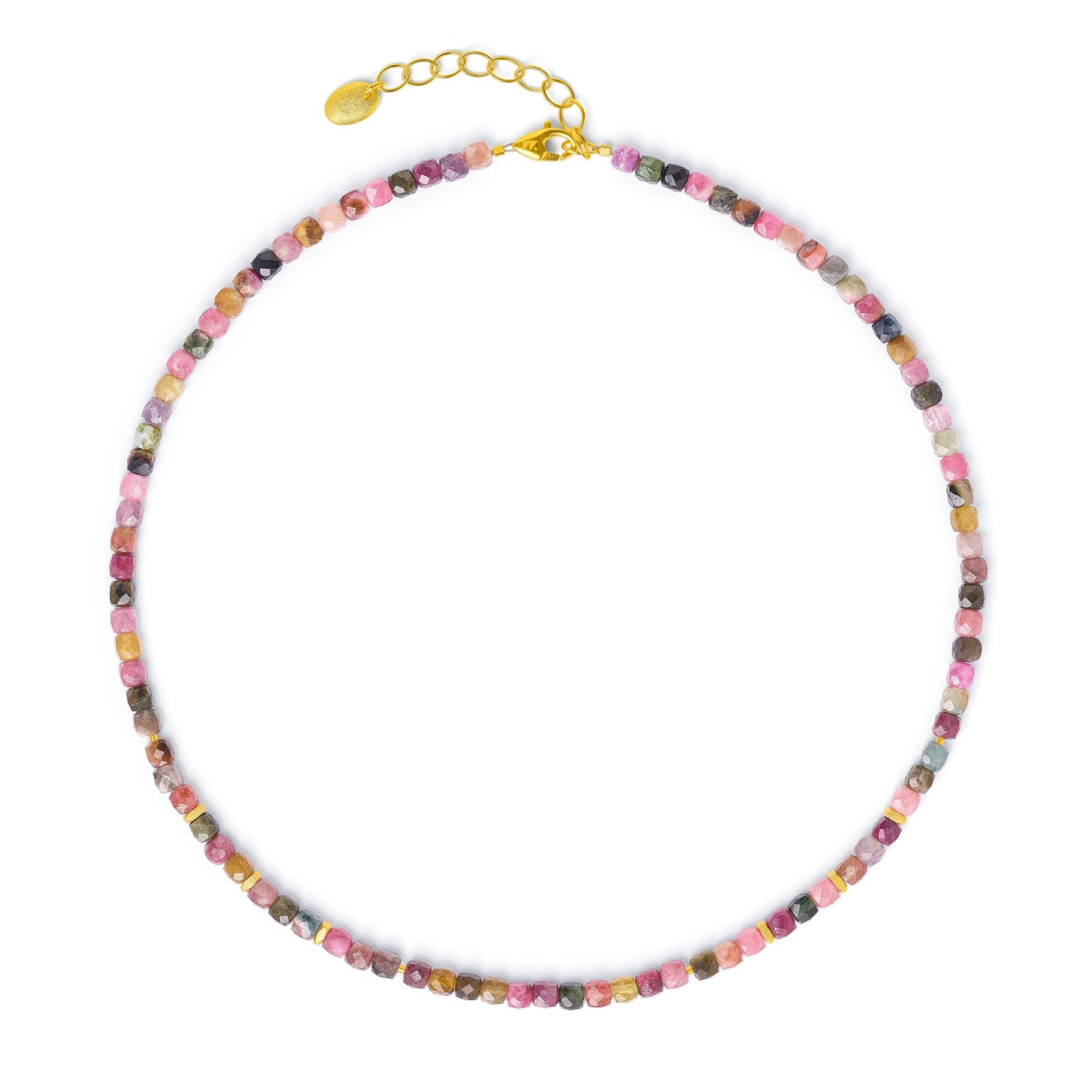 Fabricia necklace Tourmaline-Jewelry-Bernd Wolf-Sorrel Sky Gallery