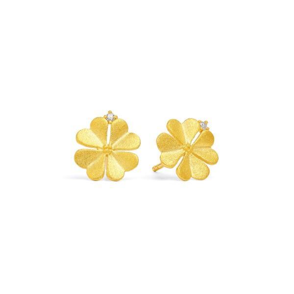 Kleenima Gold Earrings-Jewelry-Bernd Wolf-Sorrel Sky Gallery