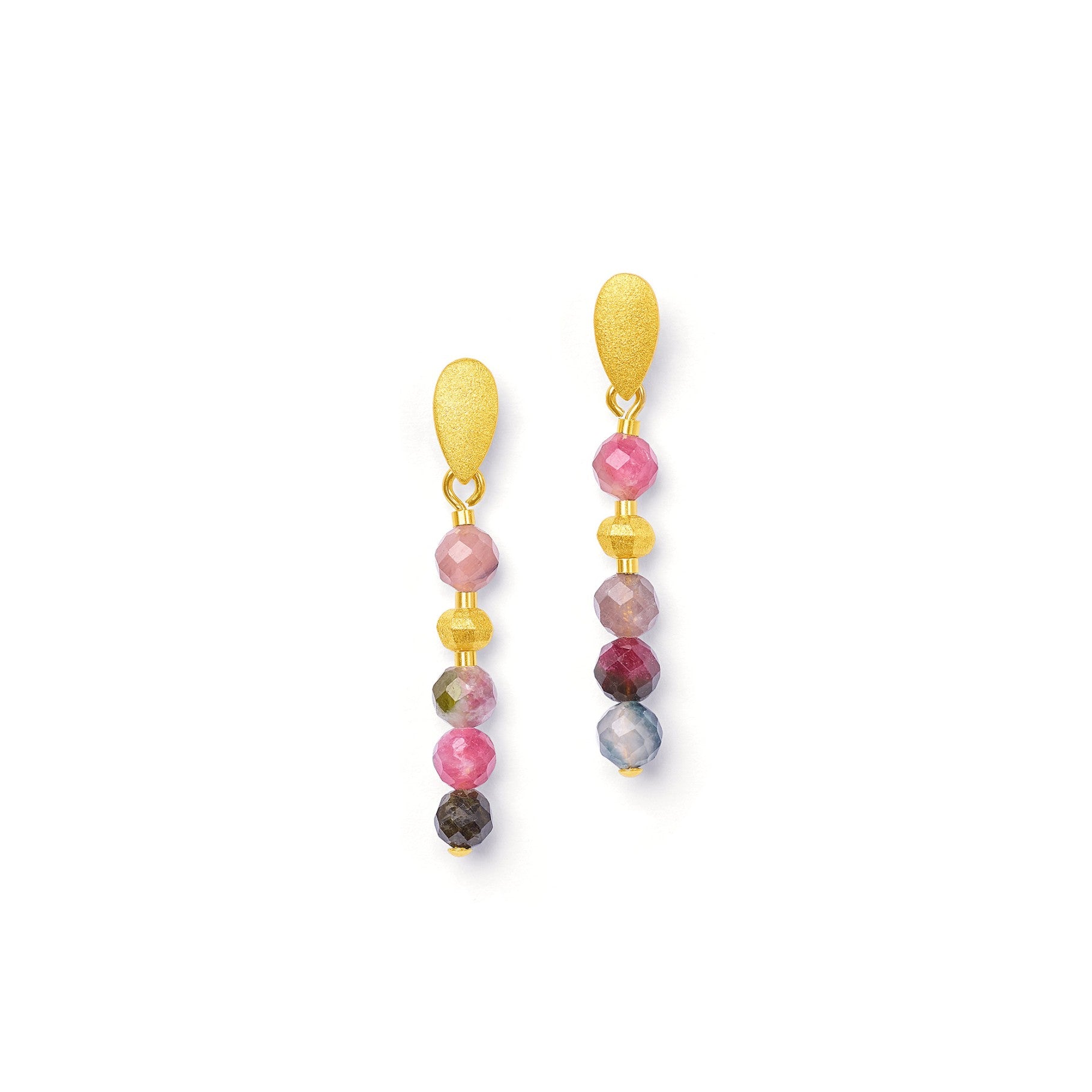 Lampa Earrings Tourmaline-Jewelry-Bernd Wolf-Sorrel Sky Gallery