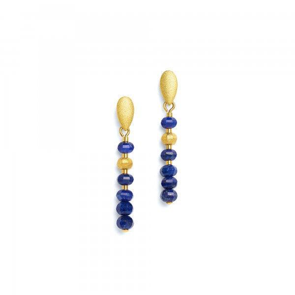 Lampa Lapis Earrings-Jewelry-Bernd Wolf-Sorrel Sky Gallery