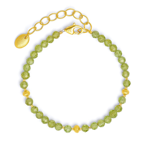 Lampana bracelet Peridot-Jewelry-Bernd Wolf-Sorrel Sky Gallery