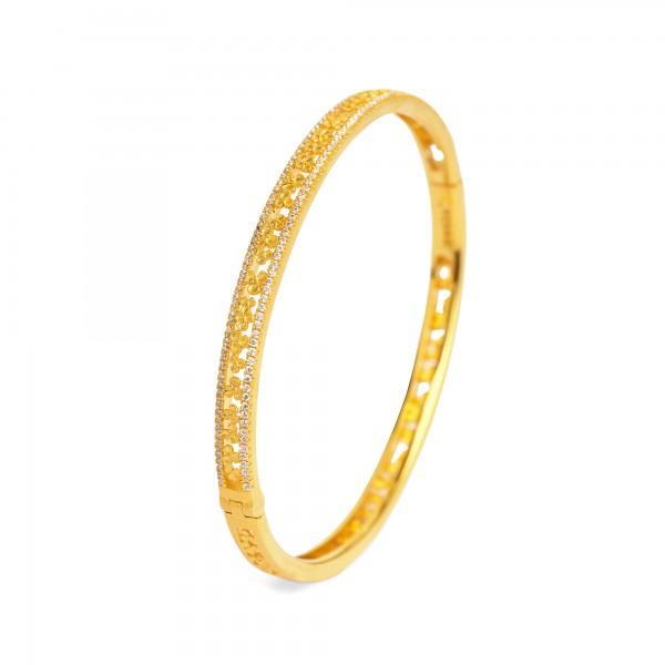 Lelini Gold Bracelet-Jewelry-Bernd Wolf-Sorrel Sky Gallery