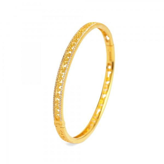 Lelini Gold Bracelet-Jewelry-Bernd Wolf-Sorrel Sky Gallery